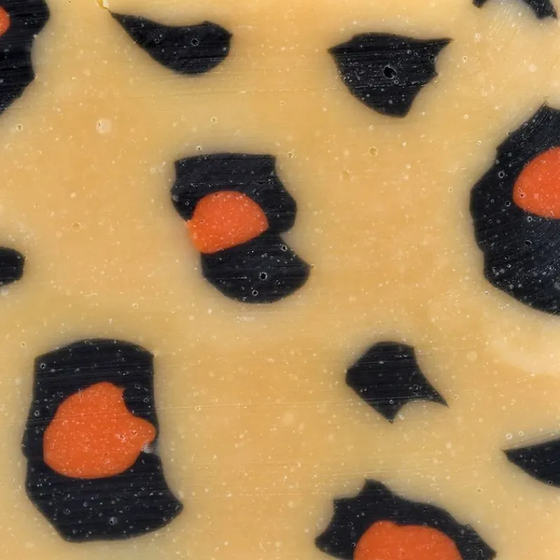 Les Soins<baba Savon Léopard Rose,