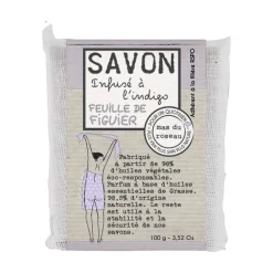 Les Soins|Coin Lavabo<mas du roseau Savon parfumé coloré Feuille de Figuier,