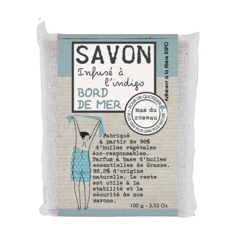 Les Soins|Coin Lavabo<mas du roseau Savon végétal parfumé Bord de mer,