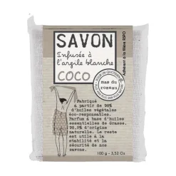 Les Soins|Coin Lavabo<mas du roseau Savon végétal parfumé Coco,