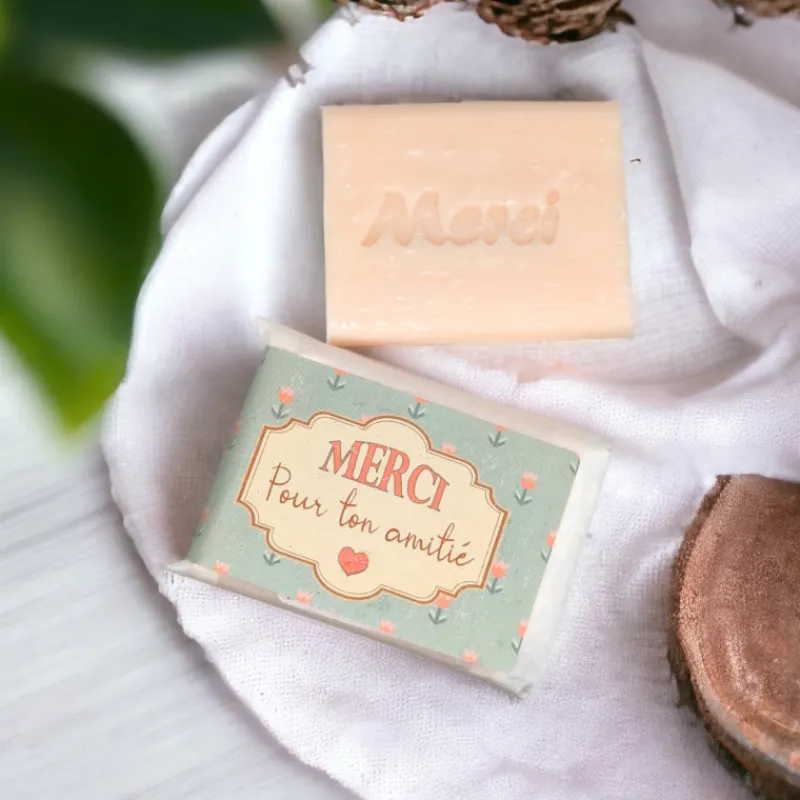 Les Soins<mas du roseau Savonnette de Remerciement Pour ton Amitié,