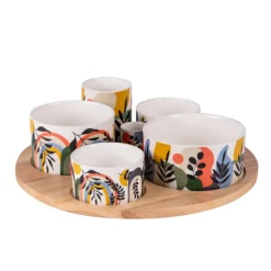 Les Plats Apéritif<Table Passion Service apéritif tournant Japura,