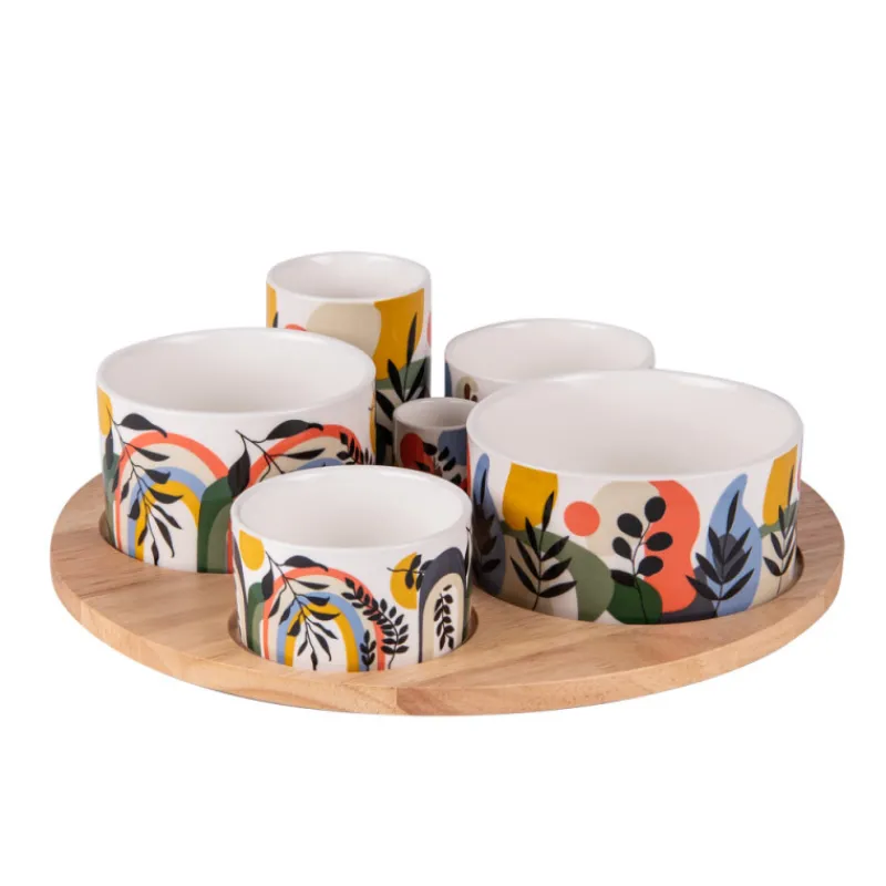 Les Plats Apéritif<Table Passion Service apéritif tournant Japura,