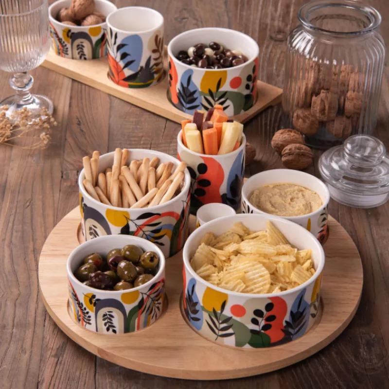 Les Plats Apéritif<Table Passion Service apéritif tournant Japura,