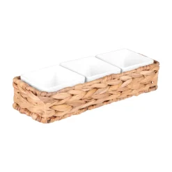 Les Plats Apéritif<Table Passion Service apéritif tressé 4 pièces Seya,