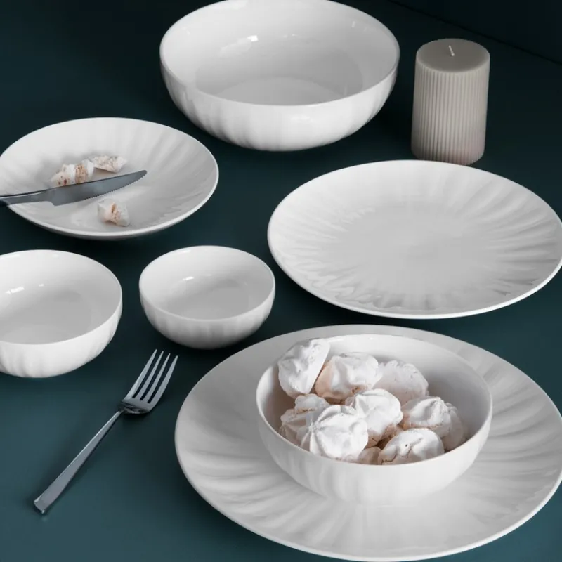 Les Assiettes Dessert|Les Assiettes Plates<Table Passion Service de table Emma,