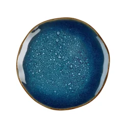 Les Assiettes Dessert|Les Assiettes Creuses<Medard de Noblat Service de table Vertigo Denim, Médard de Noblat