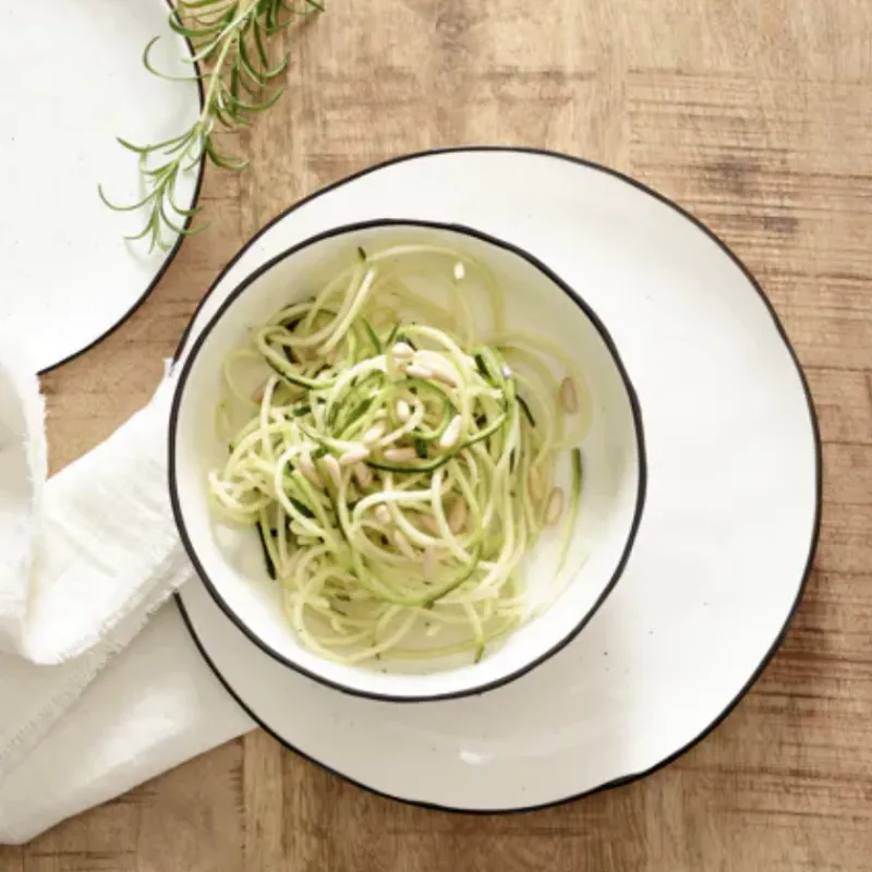 Les Assiettes Dessert|Les Assiettes Creuses<Pomax Service vaisselle BASIL,