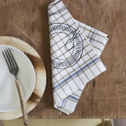 Serviettes|Nappes<Sylvie Thiriez Serviette de table À table Curry,