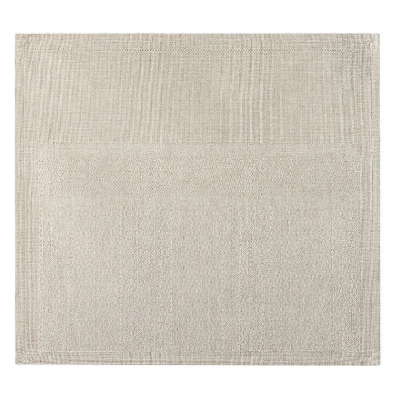 Serviettes<LE JACQUARD Français Serviette de table Slow Life Re-use Bois,