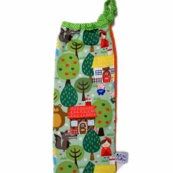 Le Textile Pour Enfant|Essuie-Mains<Les Petits Pinpins Serviette élastiquée Chaperon Rouge,