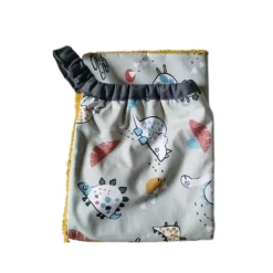 Le Textile Pour Enfant|Essuie-Mains<Les Petits Pinpins Serviette élastiquée Petit Dino,