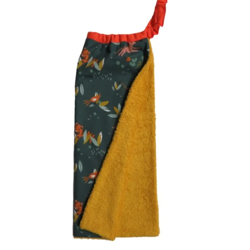 Le Textile Pour Enfant|Essuie-Mains<Les Petits Pinpins Serviette élastiquée Prairie,