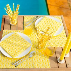 Serviettes En Papier<Françoise PAVIOT Serviettes en papier Ballon Jaune,