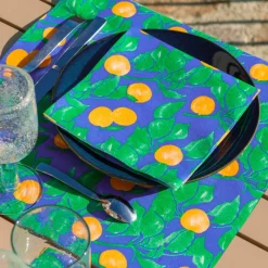 Serviettes En Papier<Françoise PAVIOT Serviettes en papier gm Abricot,