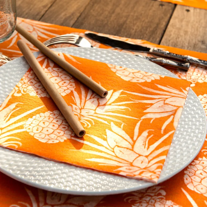 Serviettes En Papier<Françoise PAVIOT Serviettes en papier gm Ananas,