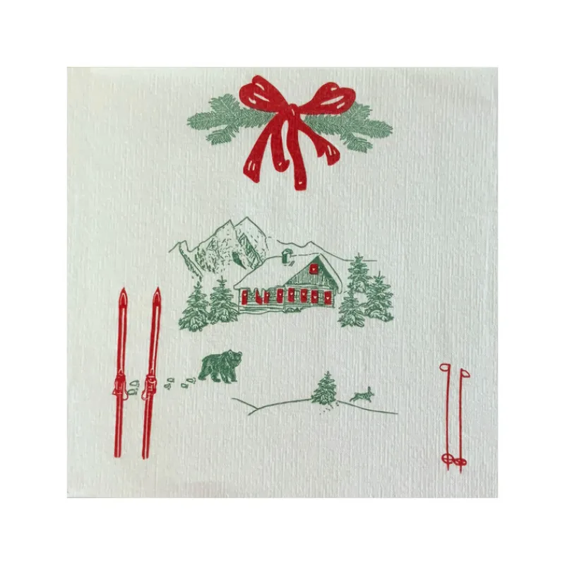 Serviettes En Papier<Françoise PAVIOT Serviettes en papier Ma cabane,