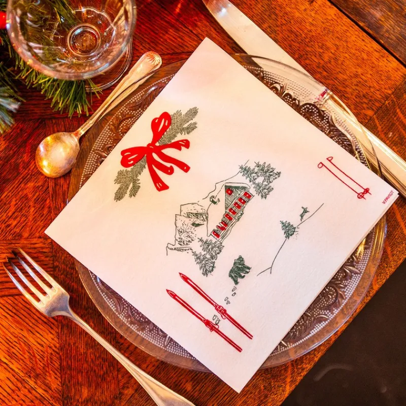 Serviettes En Papier<Françoise PAVIOT Serviettes en papier Ma cabane,