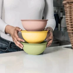 Boîtes Hermétiques<GUZZINI Set 3 bols avec couvercle Ø16cm Everywhere Bio,