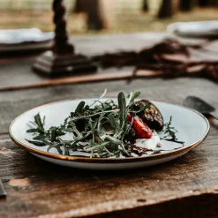 Les Assiettes Dessert|Les Assiettes Plates<Barebones Set de 2 Assiettes en Email,