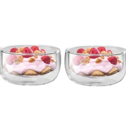 Bols, Mugs Et Tasses<Nuts Set de 2 bols à desserts double paroi,