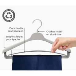 Textiles<JOSEPH JOSEPH Set de 2 Cintres costumes et manteaux Orderly™,