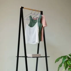 Textiles<BRABANTIA Set de 3 cintres Soft Touch Black/White,