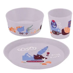 La Vaisselle Pour Enfant<Koziol Set de 3 pièces enfant Trucks Connect,