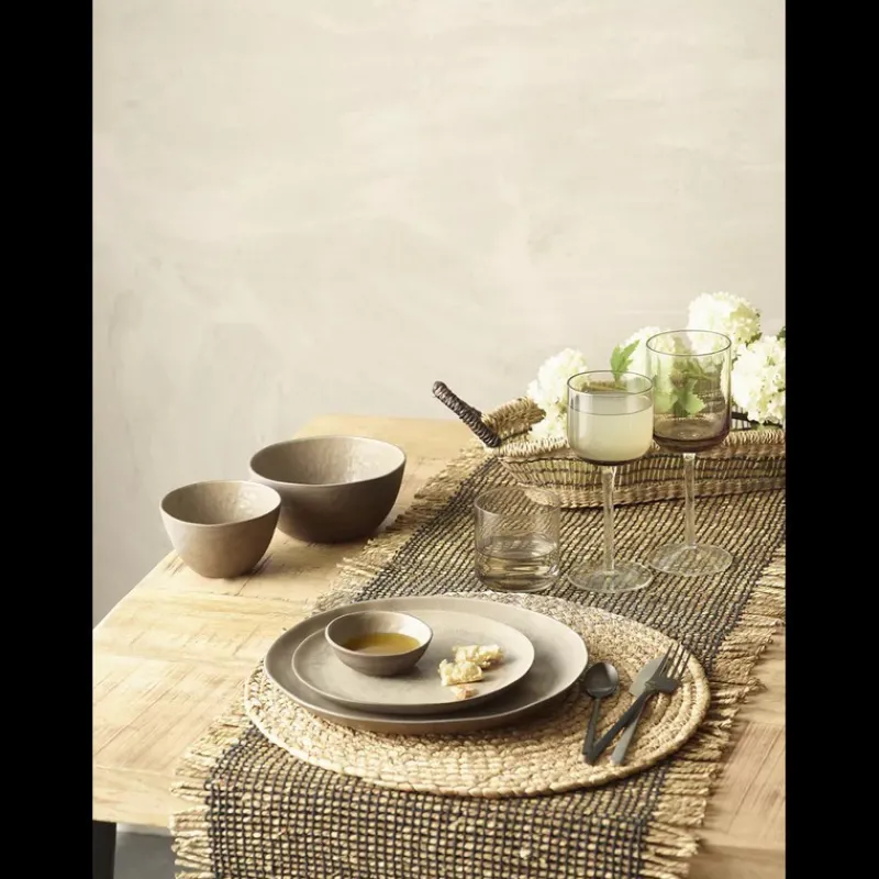 Sets De Table<Pomax Set de table Ø 38 cm Tresse Naturel,