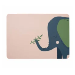 Le Textile Pour Enfant|La Vaisselle Pour Enfant<ASA SELECTION Set de table Emma l'éléphant,
