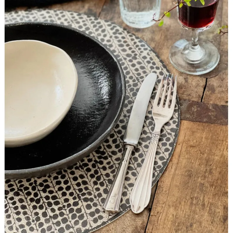 Sets De Table<Beija Flor Set de table en vinyle Poppy Black,
