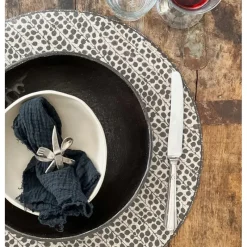 Sets De Table<Beija Flor Set de table en vinyle Poppy Black,