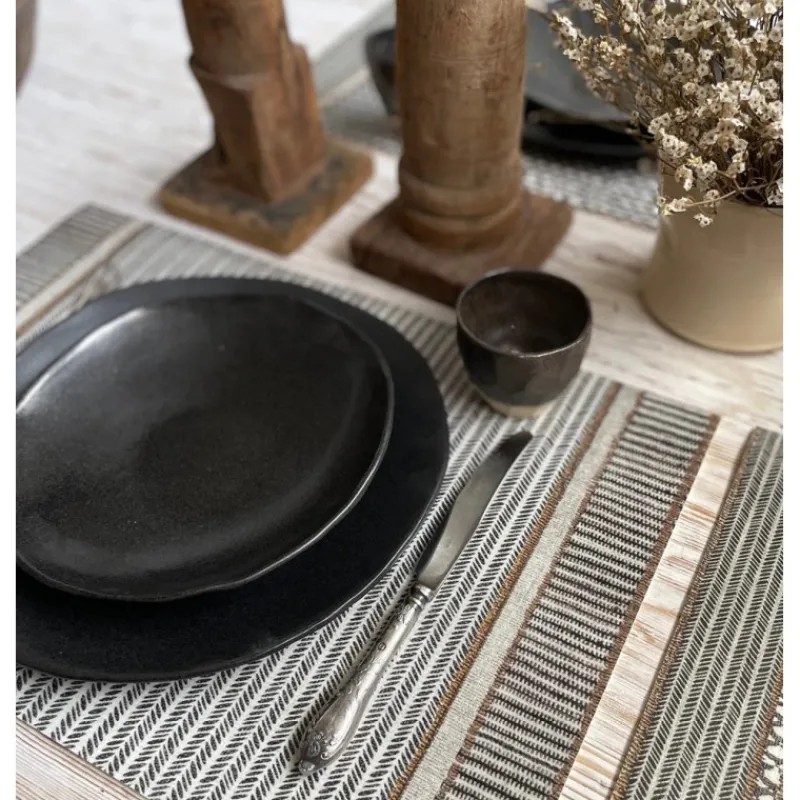Sets De Table<Beija Flor Set de table en vinyle Tribal Wheat,