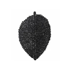 Sets De Table<Bloomingville Set de table feuille en jonc de mer noir,