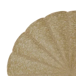 Sets De Table<Côté Table Set de table rond doré 38 cm Lumi,