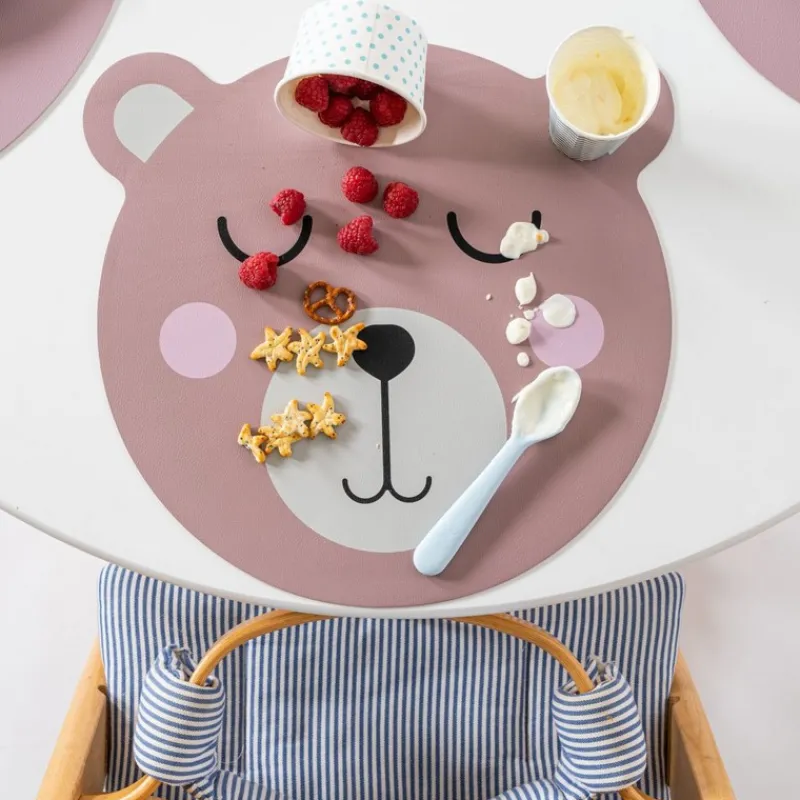 Sets De Table<Tiseco Set de table Togo Kids Mauve,