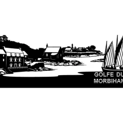 Objets Insolites|Décorations Murales<Citizz Skyline Golfe du Morbihan,
