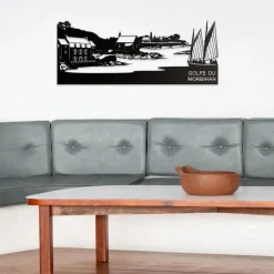 Objets Insolites|Décorations Murales<Citizz Skyline Golfe du Morbihan,