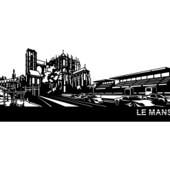 Objets Insolites|Décorations Murales<Citizz Skyline Le Mans,