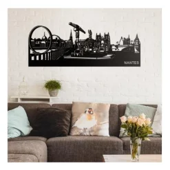 Objets Insolites|Décorations Murales<Citizz Skyline Nantes,