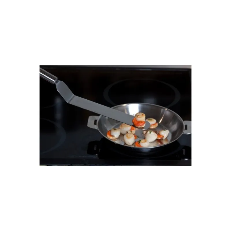 Ustensiles En Inox<CRISTEL Spatule coudée grand modèle,