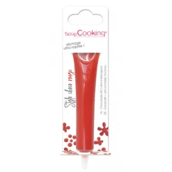 Les Ingrédients Du Pâtissier<ScrapCooking Stylo goût choco rouge,