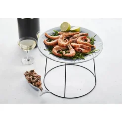 Ustensiles Pour Les Fruits De Mer<Point Virgule Support plateau de fruits de mer Métal Noir,