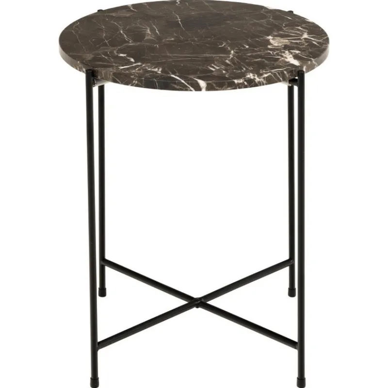 Tables Basses Et Bouts De Canapé<Actona Table d'appoint Avila Marble Emperador,