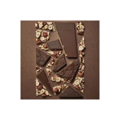 Les Ingrédients Du Pâtissier|Le Chocolat<VALRHONA Tablette chocolat noir Caraïbe & Noisettes 66%,