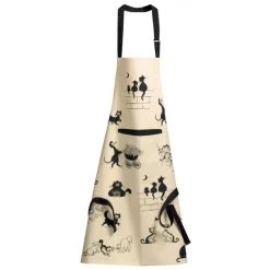 Tabliers Et Toques<Winkler Tablier 3 Chats Beige Dubout,