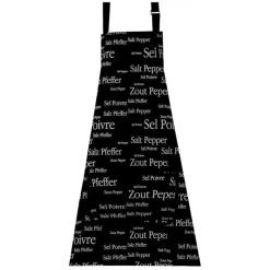 Tabliers Et Toques<Winkler Tablier Sel poivre Couleur noire,