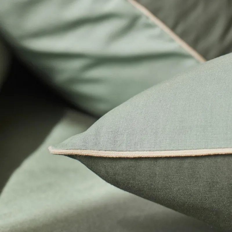 Housses De Couette, Parures<Essix Taie d'oreiller Bons Jours Palme Aloé,