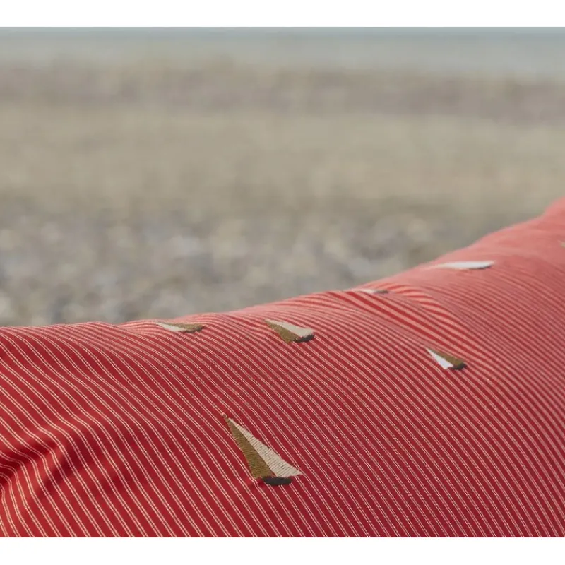 Housses De Couette, Parures<Sylvie Thiriez Taie d'oreiller brodée Appel du large,