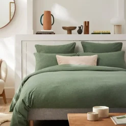 Housses De Couette, Parures<Essix Taie d'oreiller Flanelle Frisson Lichen,